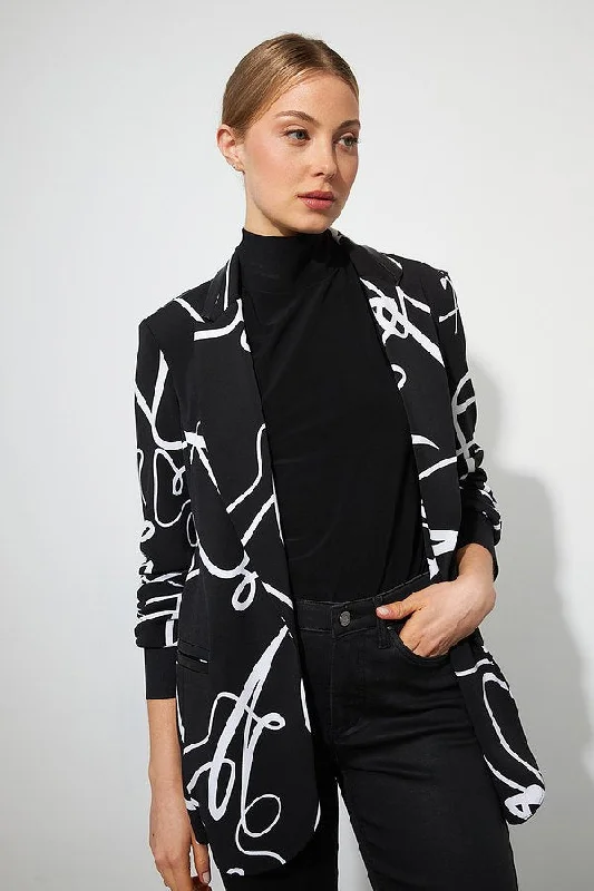 Joseph Ribkoff Sale, 223096 Abstract Blazer