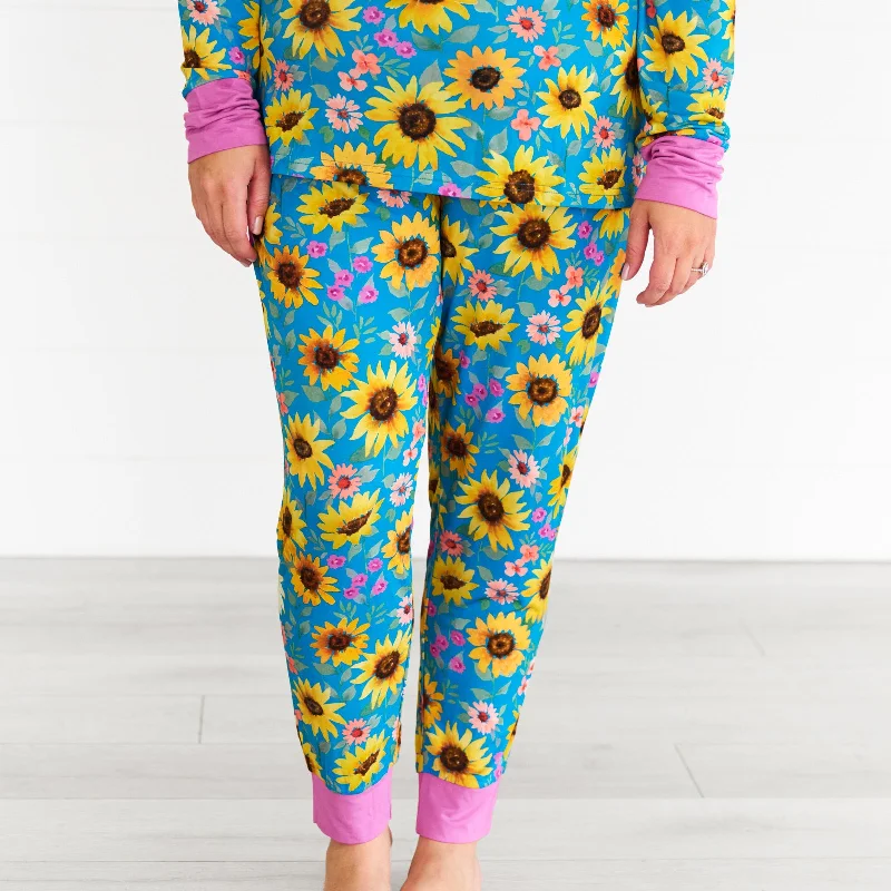 Sunflower Fields Women's Pajama Pants