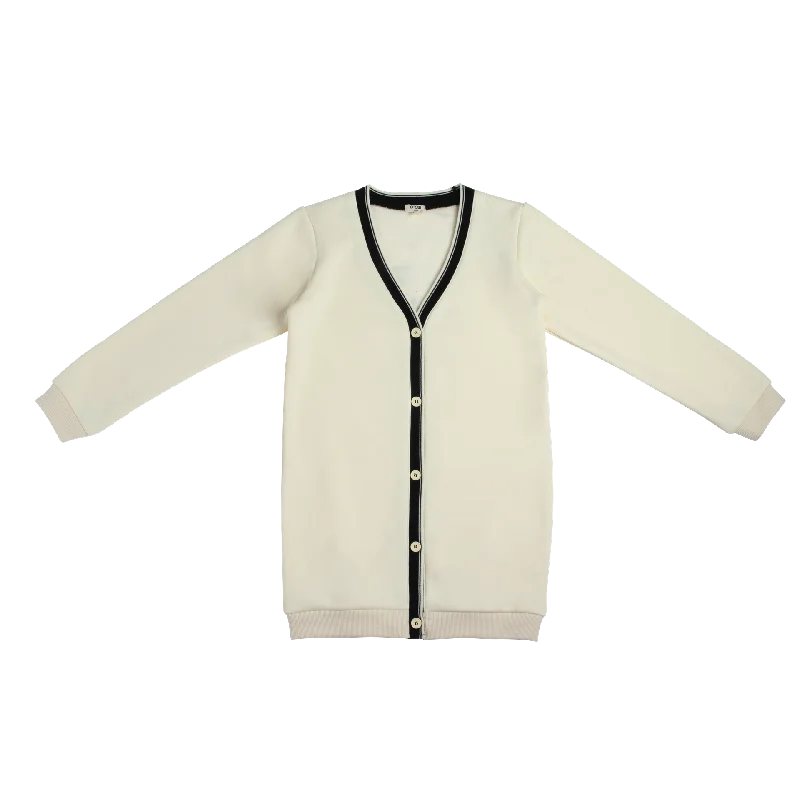 Crew Kids White Caio Cardigan