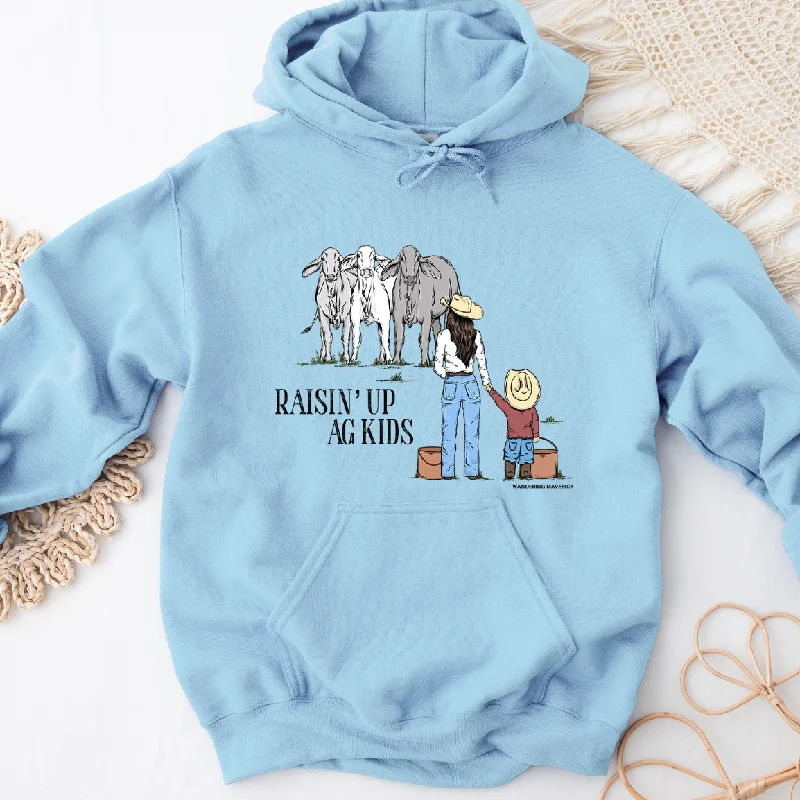 Raisin Up Ag Kids Cattle Hoodie (S-3XL) Unisex - Multiple Colors!